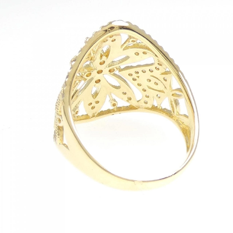 Nhẫn kim cương K18YG 0.52CT 670080