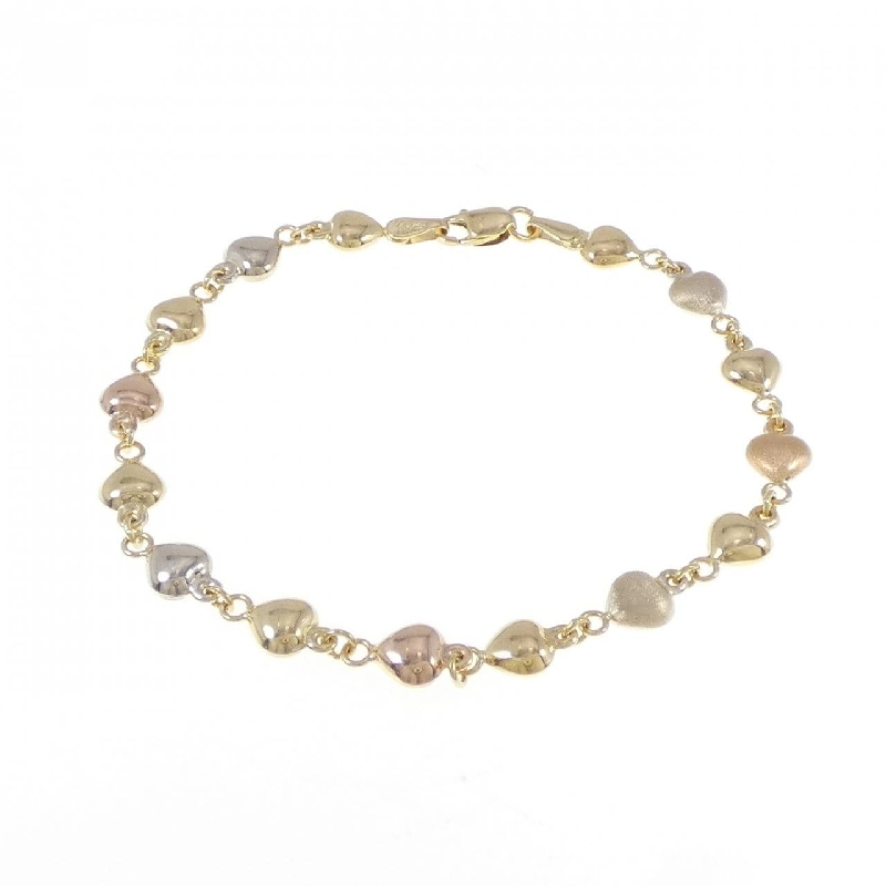 Bông tay hình trái tim ba màu 750 - Hàng hiệu Authentic 871166