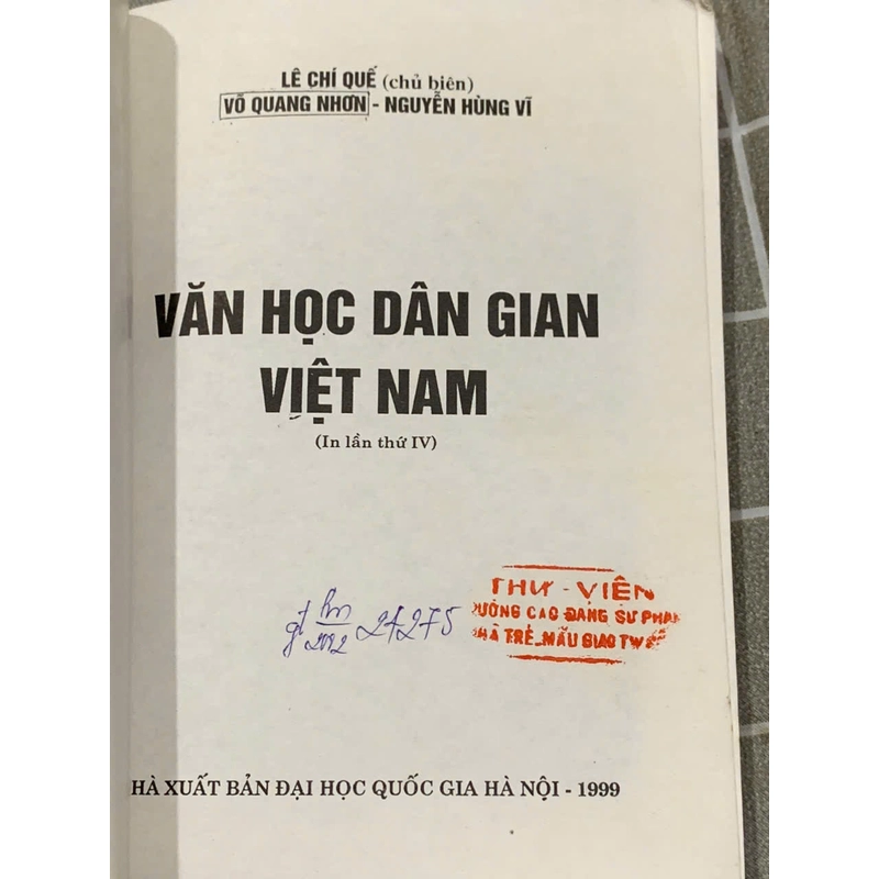 VĂN HỌC DÂN GIAN VIỆT NAM 545881