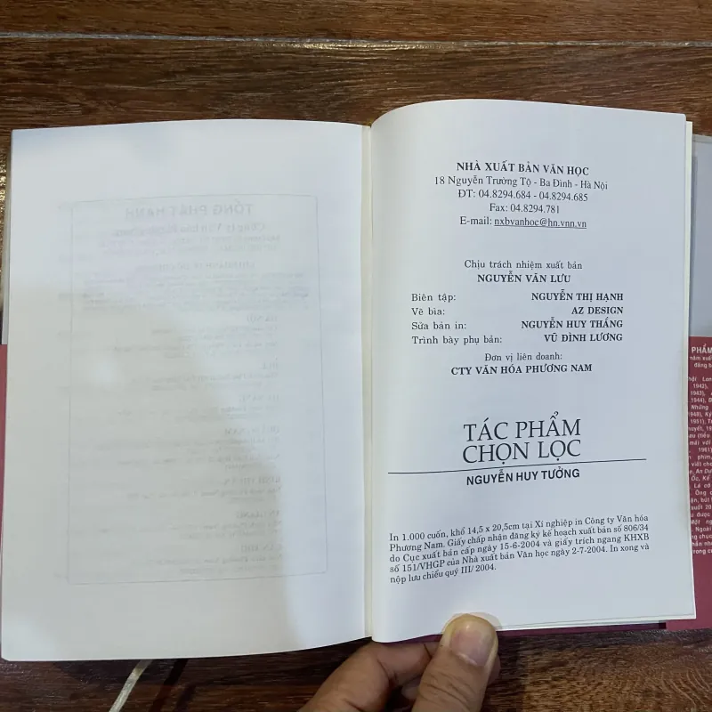 Tác phẩm chọn lọc - Nguyễn Huy Tưởng (t4) 971092