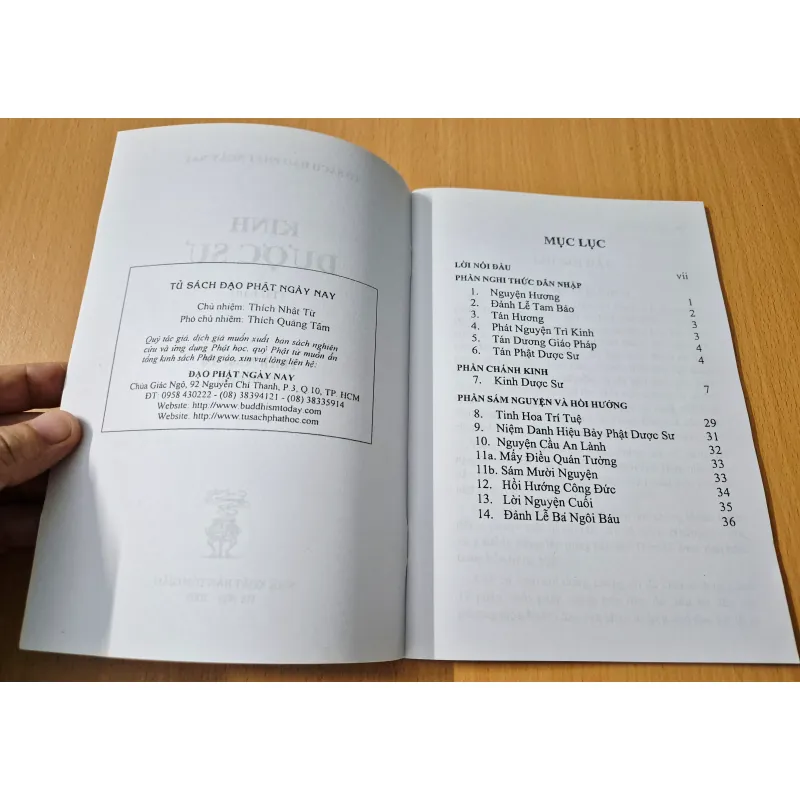 [SÁCH PHẬT GIÁO CHỈ TẶNG KHÔNG BÁN] KINH DƯỢC SƯ 998328