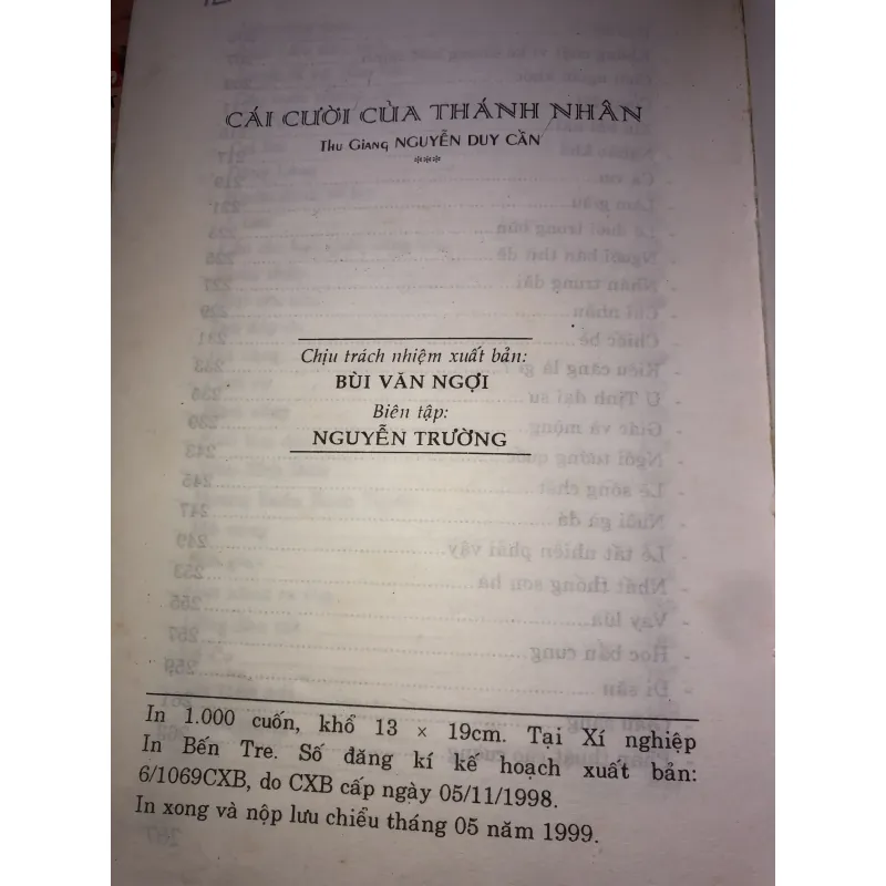 Cái Cười Của Thánh Nhân- Nguyễn Duy Cần  934687