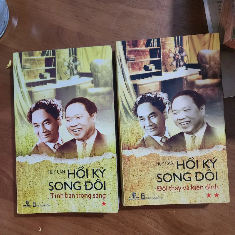 Hồi ký song đôi | huy cận | 2 tập 1037203