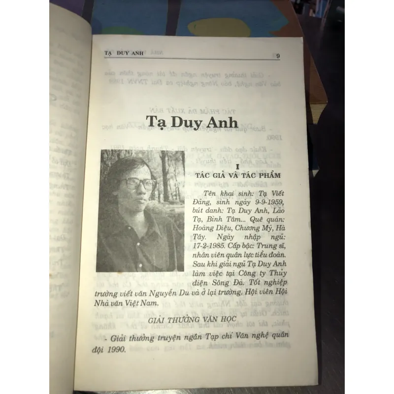Nhà văn quân đội kỷ yếu và tác phẩm  1007125