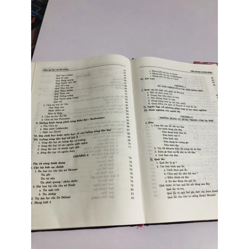 CẢM XẠ HỌC & ĐỜI SỐNG  726509