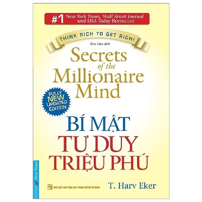 Bí Mật Tư Duy Triệu Phú - T. Harv Eker (Mới 100%) Quản trị, lãnh đạo, First News - SÁCH ĐẠI HỌC 490774