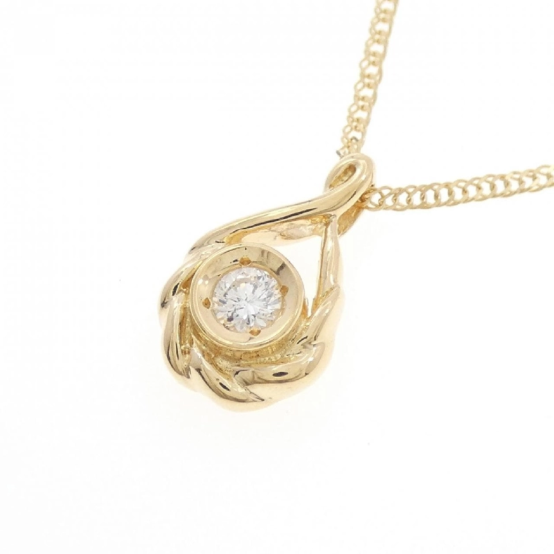 K18YG/750YG Dây chuyền kim cương 0.18CT - Hàng hiệu Chính hãng 861420