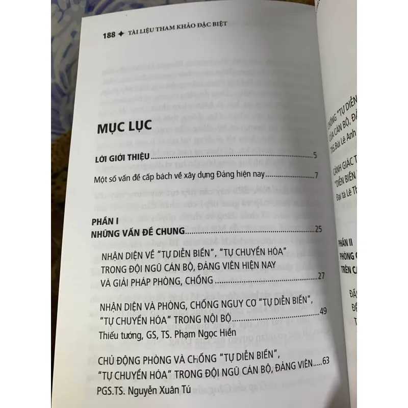 Nhận Thức Và Phòng, Chống "Tự Diễn Biến", "Tự Chuyển Hóa" 782432