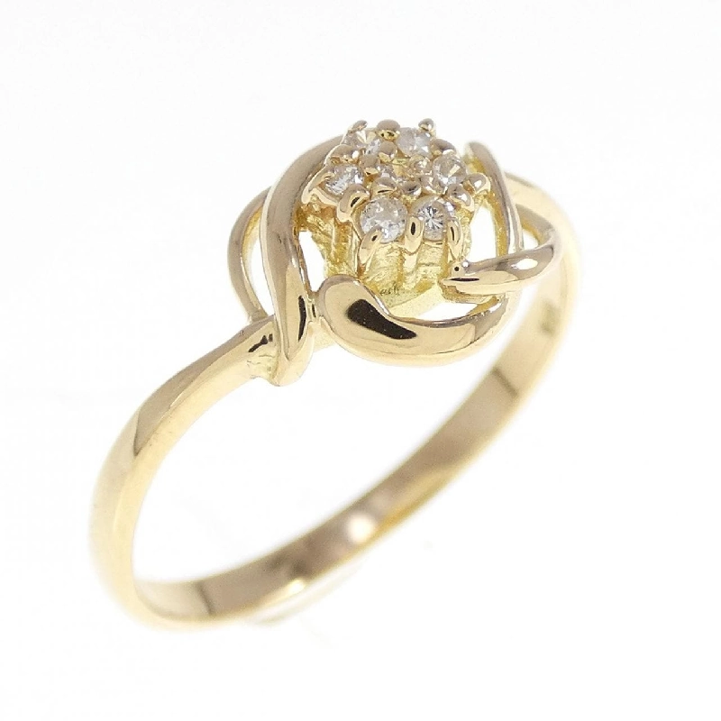 Nhẫn kim cương K18YG 0.05CT 669208