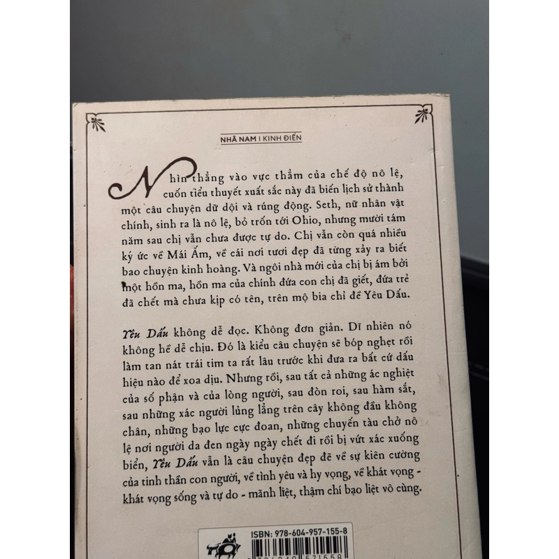 Yêu dấu - Toni Morrison 550064