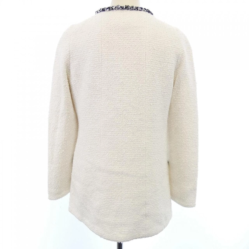 Jacket không cổ CHANEL P72407V64049 - Hàng hiệu Authentic 821317