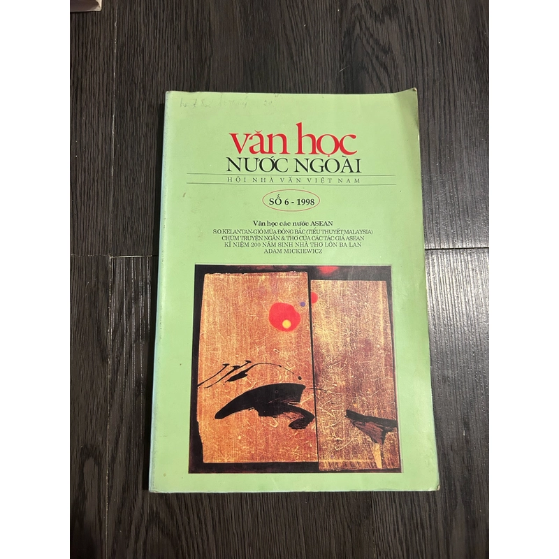 Văn học nước ngoài (Số 6-1998) 360744