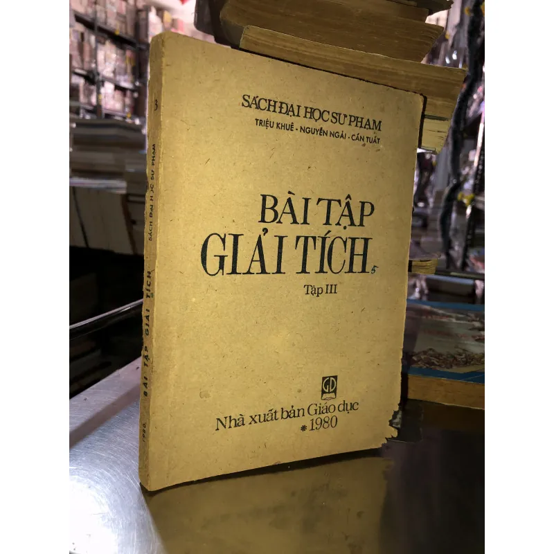 Bài tập giải tích tập III  1042142