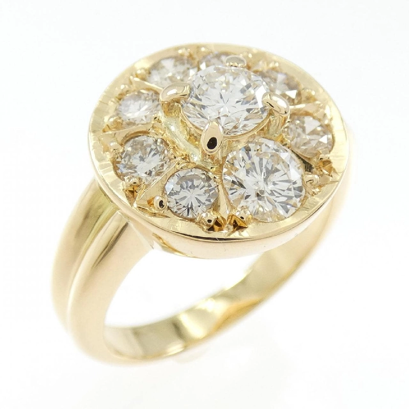 Nhẫn kim cương K18YG 1.30CT 668279