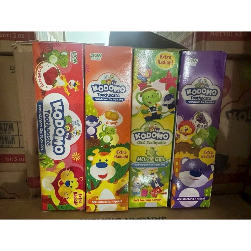Kem đánh răng Kodomo Lion Nhật Bản cho bé 541102