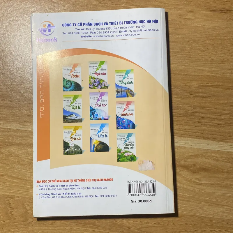 sách ôn thi toán phổ thông vào 10  929659