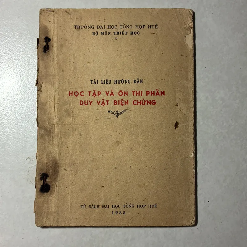 Tài liệu hướng dẫn Học tập và ôn thi phần duy vật biện chứng - 1988s 797089