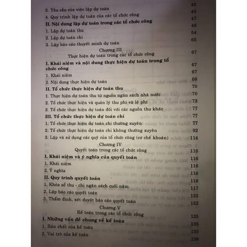 Quản lý tài chính, kế toán trong các tổ chức công 708781