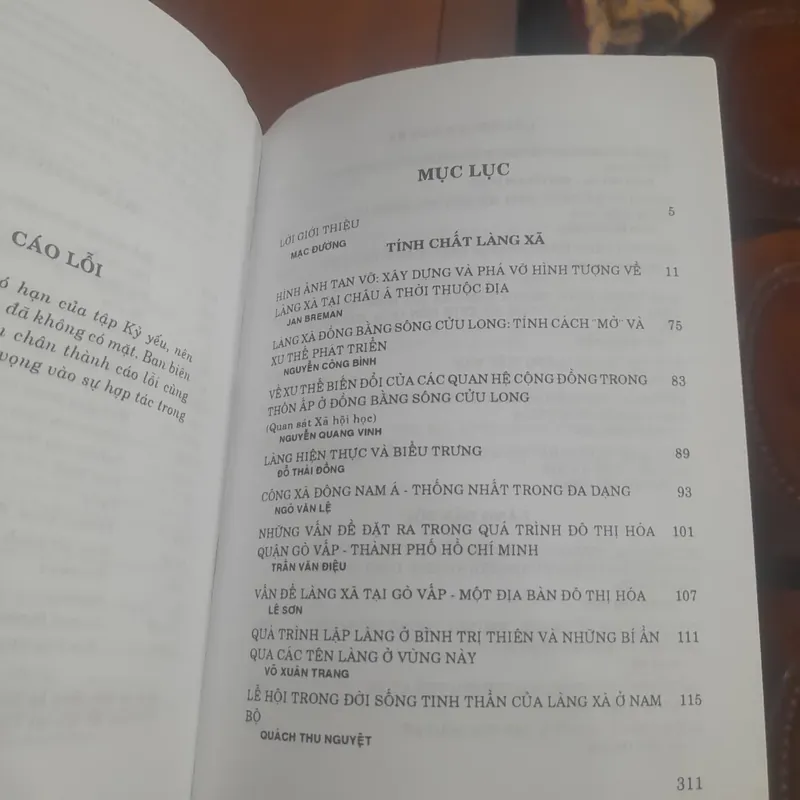 LÀNG XÃ Ở CHÂU Á VÀ Ở VIỆT NAM (kỷ yếu hội thảo khoa học) 709153