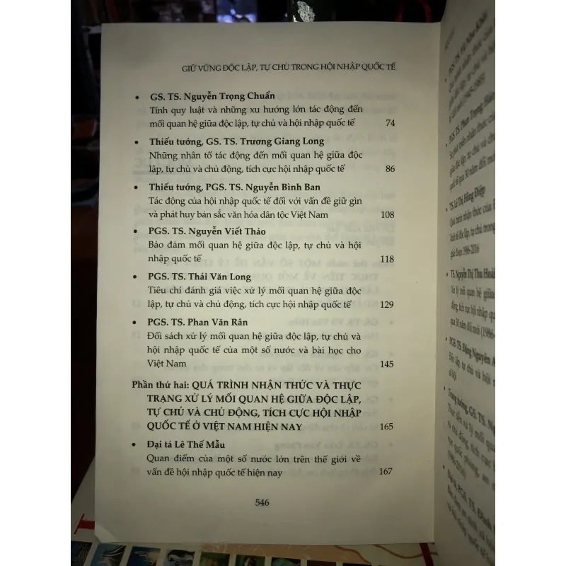 Giữ vững độc lập, tự chủ trong hội nhập quốc tế - GS. TS. Vũ Văn Hiền 755952