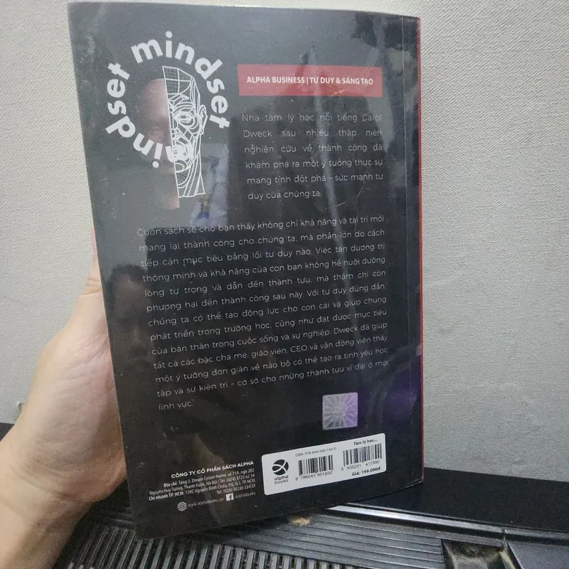 Sách Tâm lý học thành công của Carol Dweck mới 95% 714687
