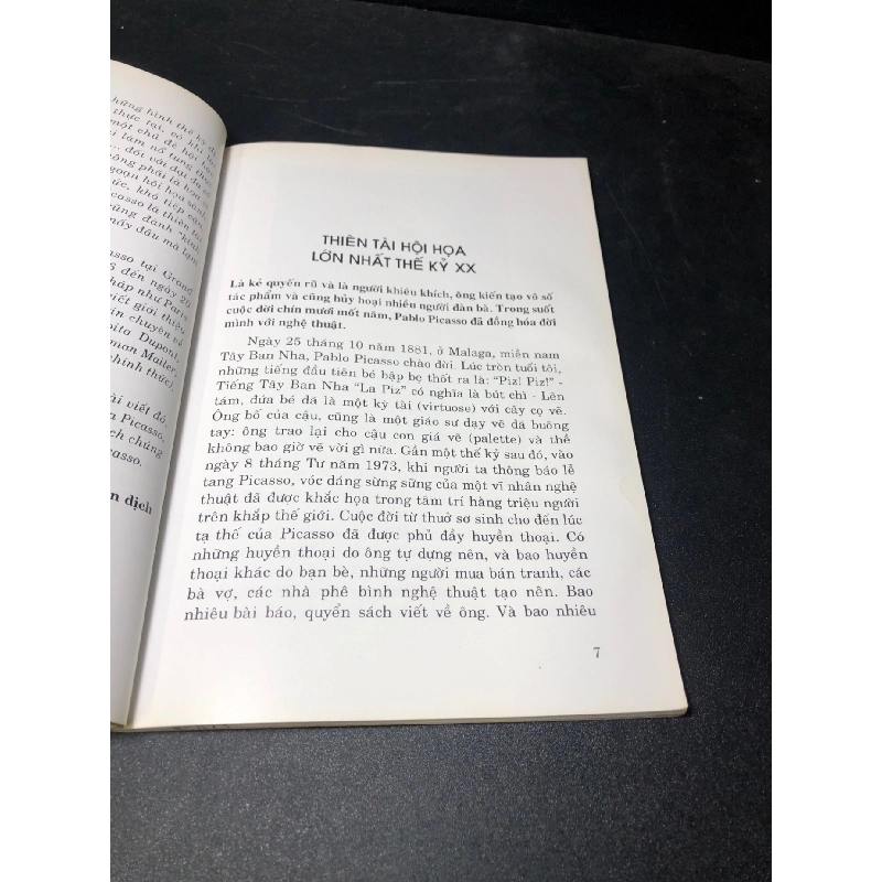 Picasso những cuộc tình hóa thân vào nghệ thuật 2000 Phan Quang Định mới 80% ố HCM1612 912963