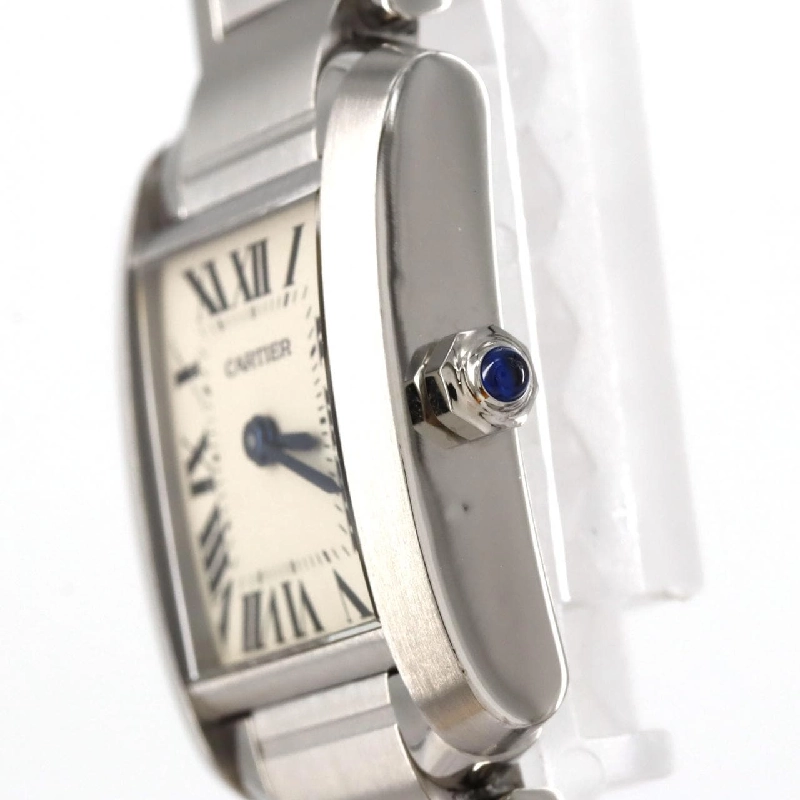 Cartier Tank Française SM W51008Q3 SS Quartz - Hàng hiệu Chính hãng 876639