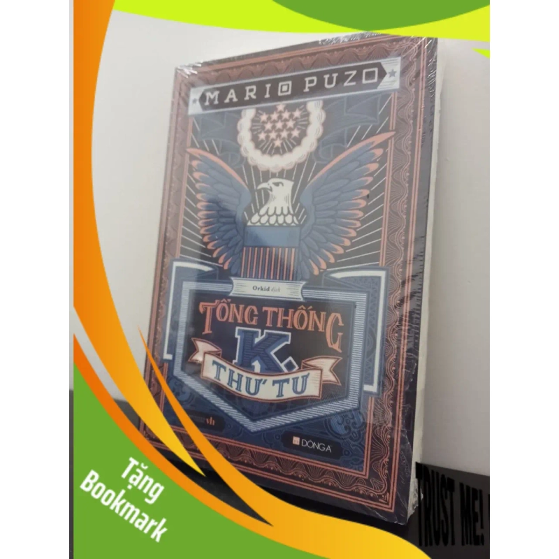 (TẶNG BOOKMARK) Tổng Thống K. Thứ Tư - Mario Puzo New 100% RBK.ASB0803 954313