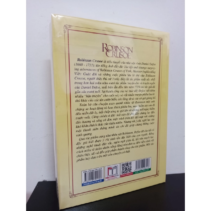 Những Cuộc Phiêu Lưu Kì Thú Robinson Crusoe (Tái Bản 2022) - Daniel Defoe New 100% HCM.ASB2501 66800