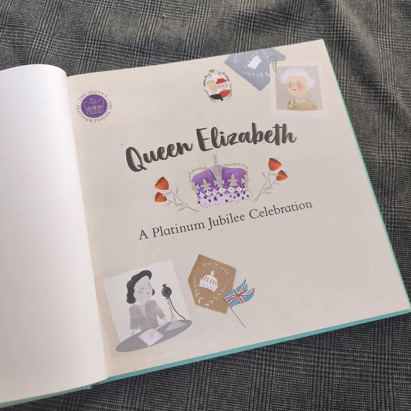 (Bìa cứng, khổ to, tiếng Anh) Queen Elizabeth: A Platinum Jubilee Celebration 695935