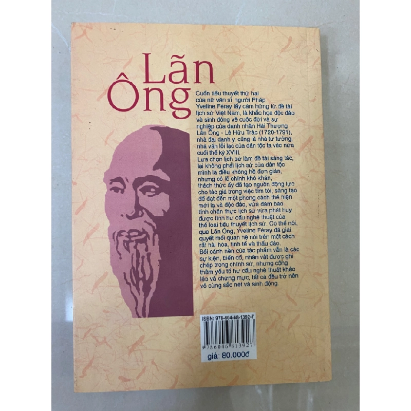 Lãn Ông- Tác giả Yveline Féray Lê Trọng Sâm- Năm xb 2015 415280
