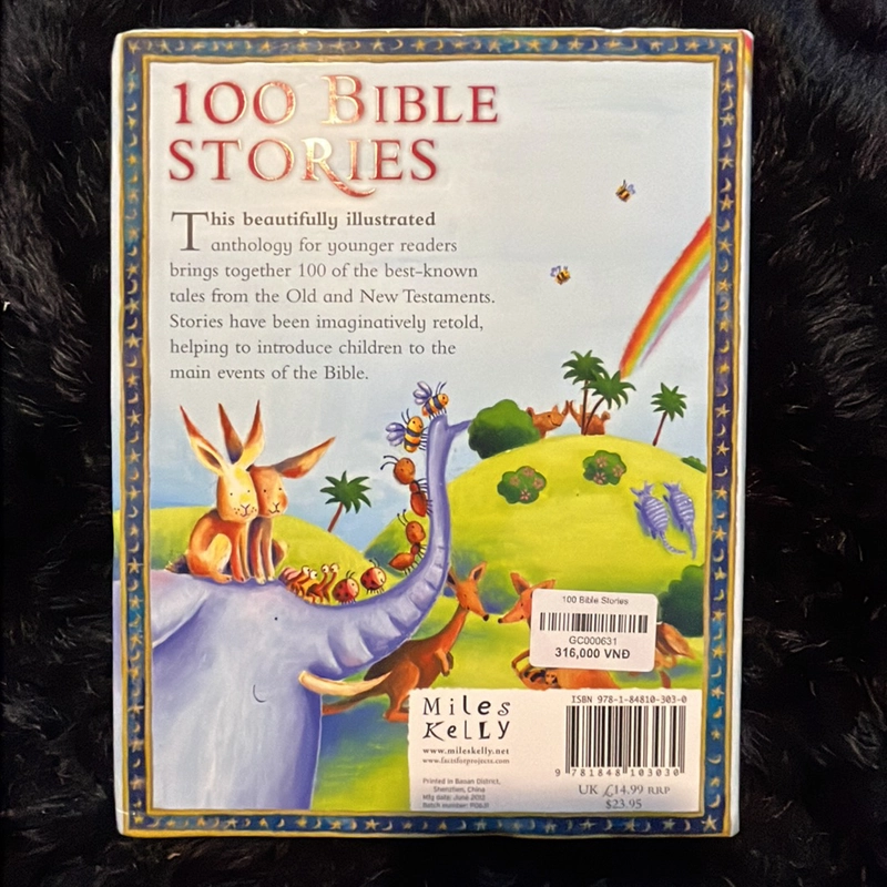 Kinh Thánh tiếng Anh cho bé - 100 Bible Stories 385444