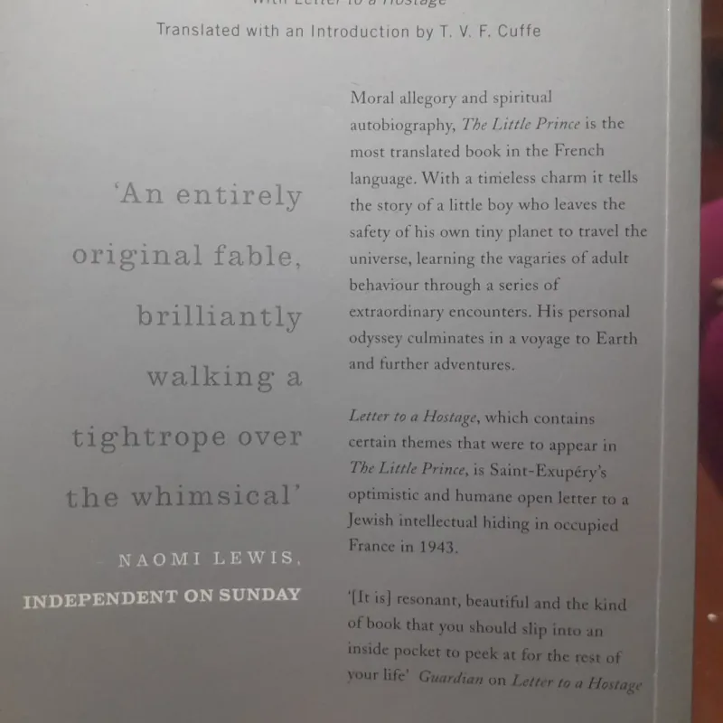 Antoine de Saint Exuppéry - THE LITTLE PRINCE 747511