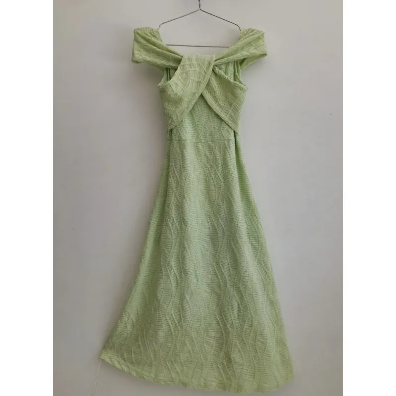 Đầm xanh mint đám cưới size S 748806