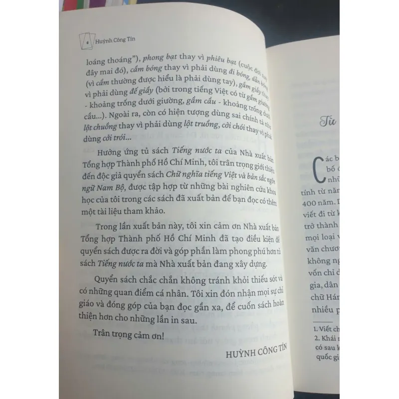 Chữ Nghĩa Tiếng Việt và Bản Sắc Ngôn Ngữ Nam Bộ - Huỳnh Công Tín 737003
