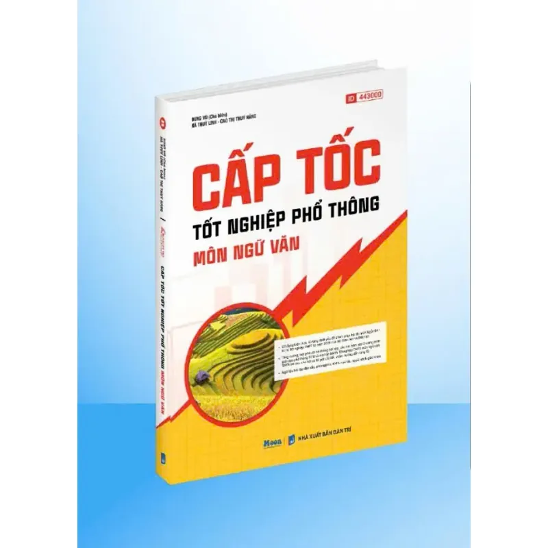 Sách tổng ôn cấp tốc lớp 12 ôn thi tốt nghiệp phổ thông môn Ngữ Văn 1041560