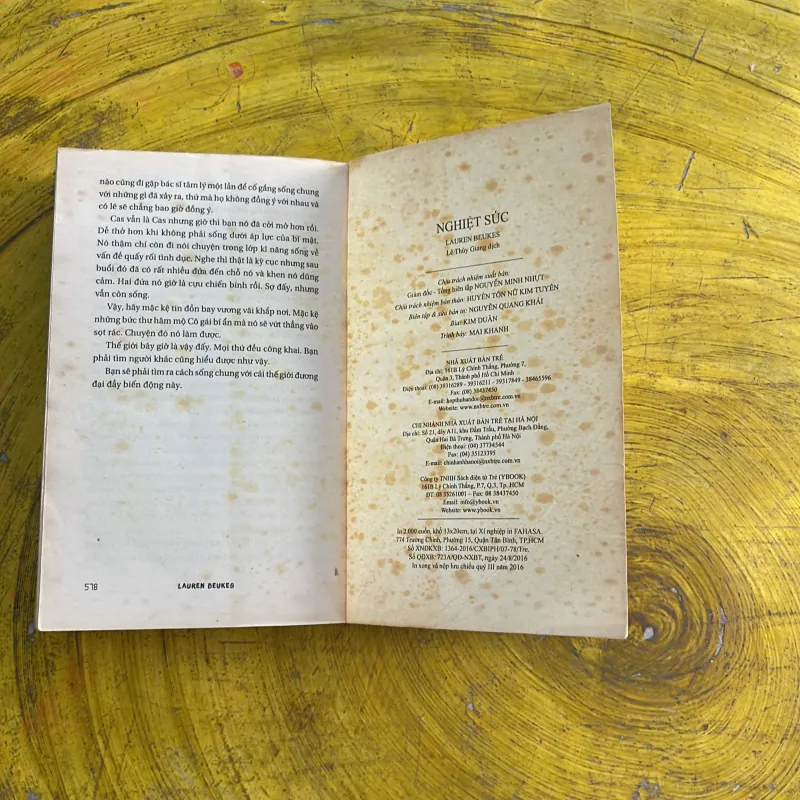 NGHIỆT SÚC - LAUREN BEUKES 961472