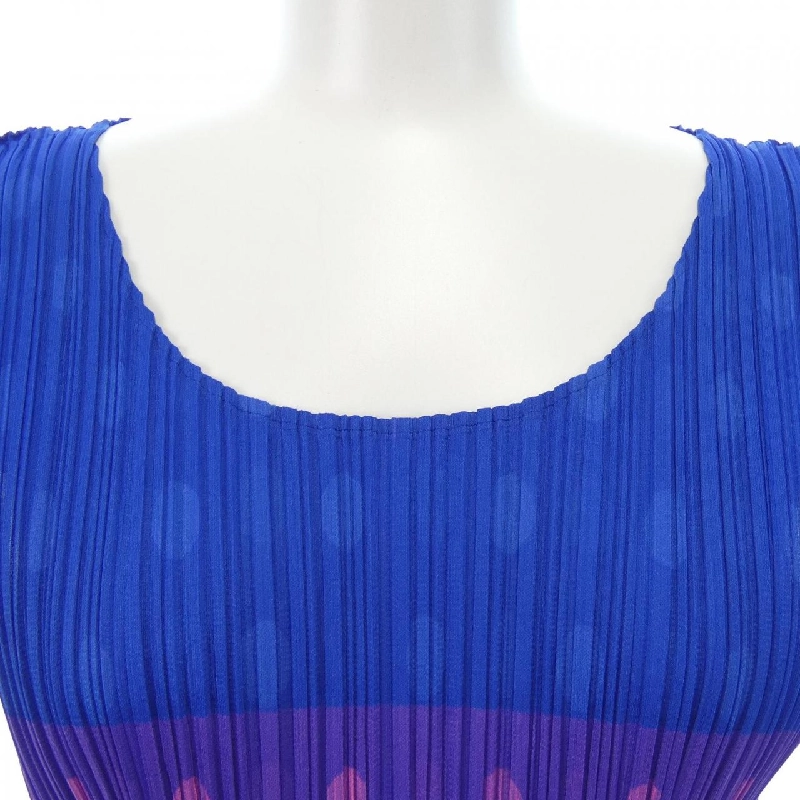 Pleats Please 2007 Chấm Nhuộm Độ PP71-JK791 7562046 Áo 632095