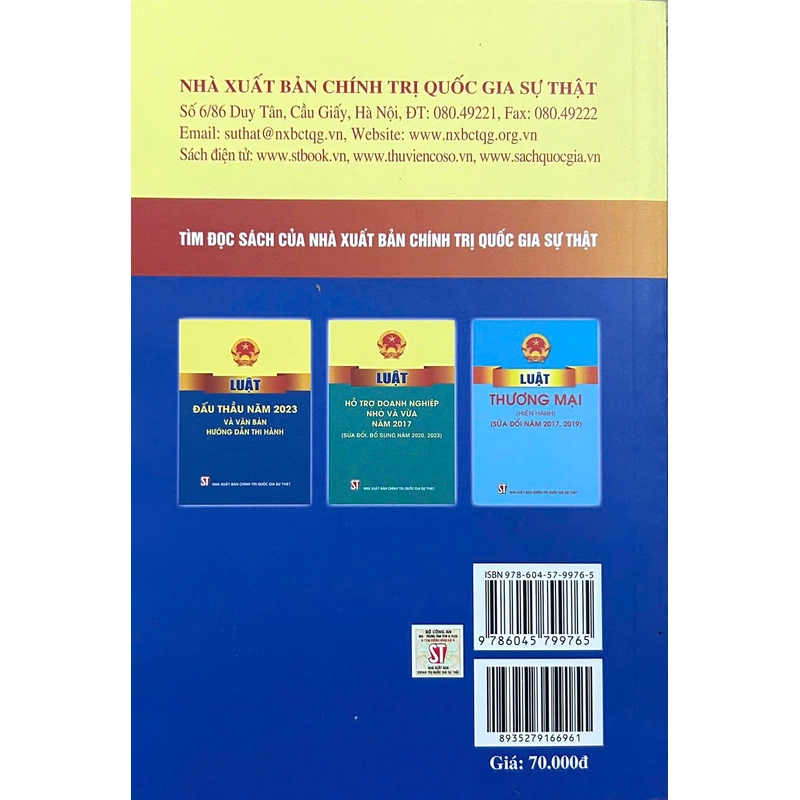 Luật Doanh Nghiệp Năm 2020 (Sửa Đổi, Bổ Sung Năm 2022) 302364