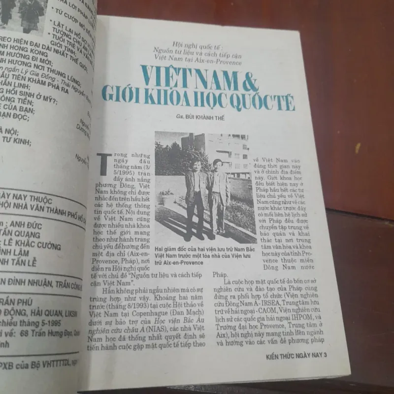 KIẾN THỨC NGÀY NAY số 175 ngày 1-6-1995 757269