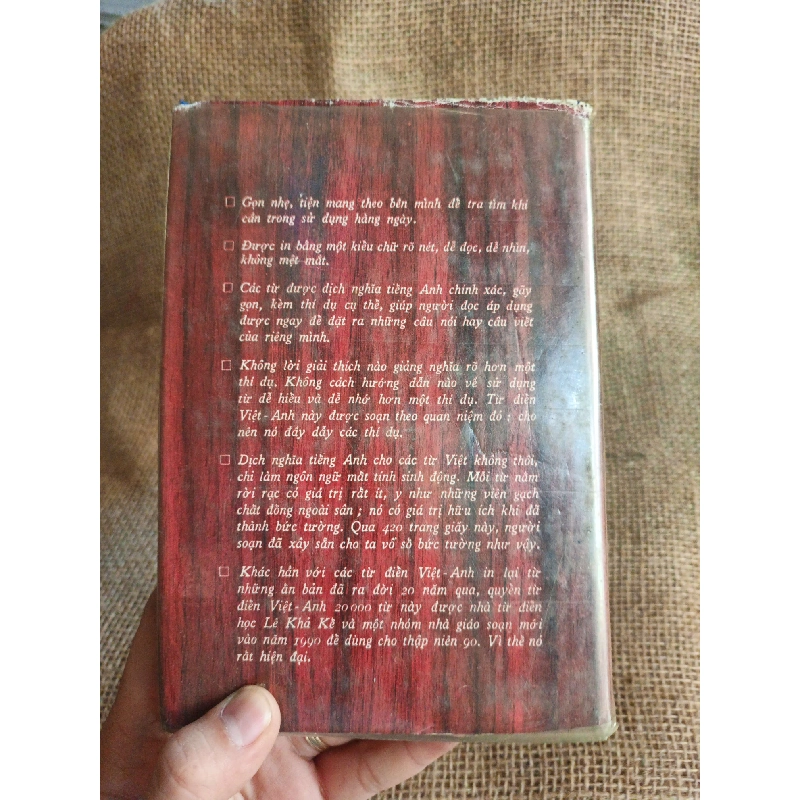 Từ điển Việt-Anh 1994 mới 80% ố (Từ điển) HCM060526 1038704