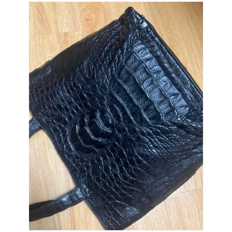 Túi tote nữ size 28/36*28*10 da cá 2hand 925723