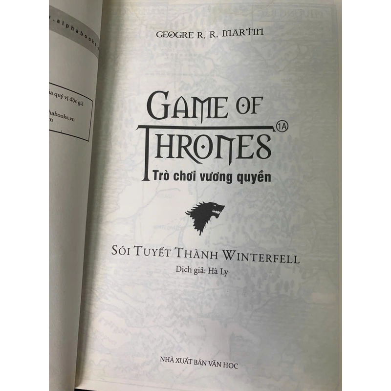 TRÒ CHƠI VƯƠNG QUYỀN - GEORGE R.R. MARTIN 519768