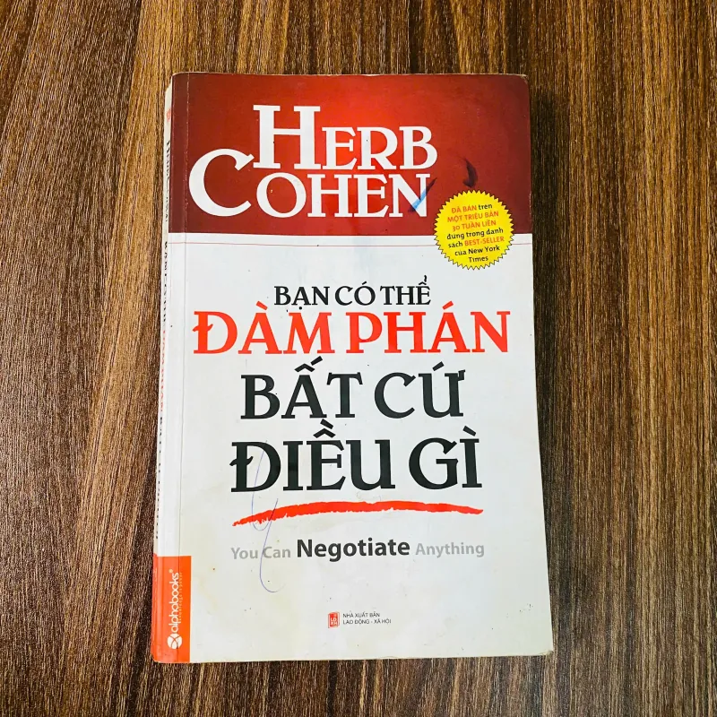 Bạn Có Thể Đàm Phán Bất Cứ Điều Gì - Herb Cohen#HATRA 977564