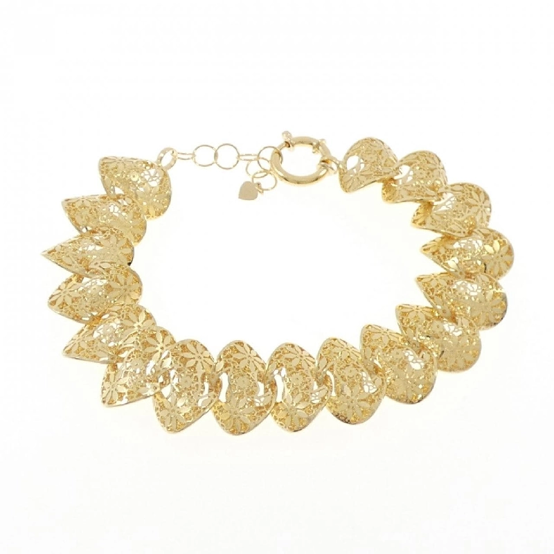 Vòng tay hoa 750YG - Hàng hiệu chính hãng 873700