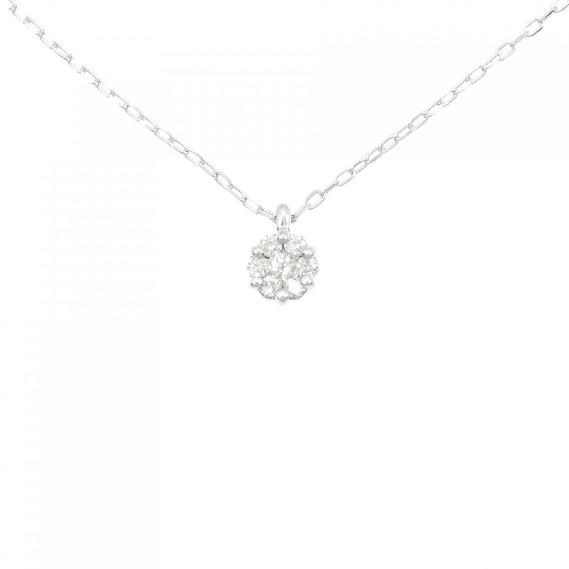 K18WG Dây chuyền kim cương 0.15CT - Hàng hiệu Chính hãng 861405