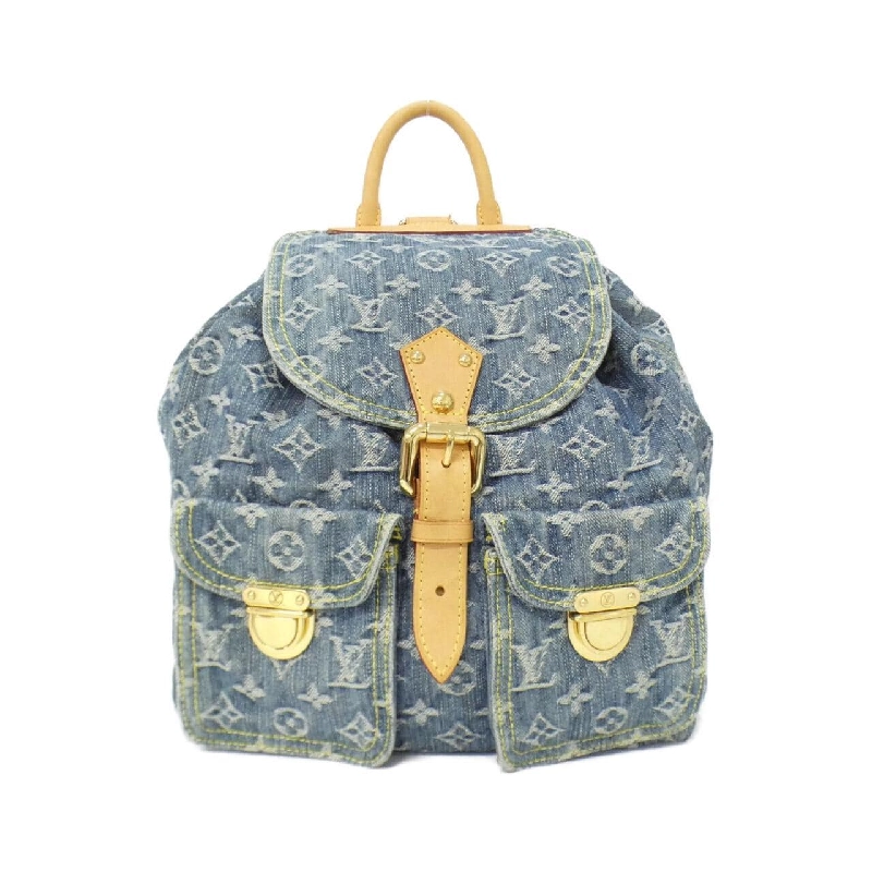 Balo Louis Vuitton Monogram Denim Sac Ad GM M95056 609404