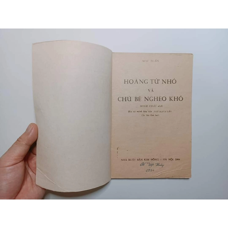 Hoàng Tử Nhỏ Và Chú Bé Nghèo Khổ
 310969