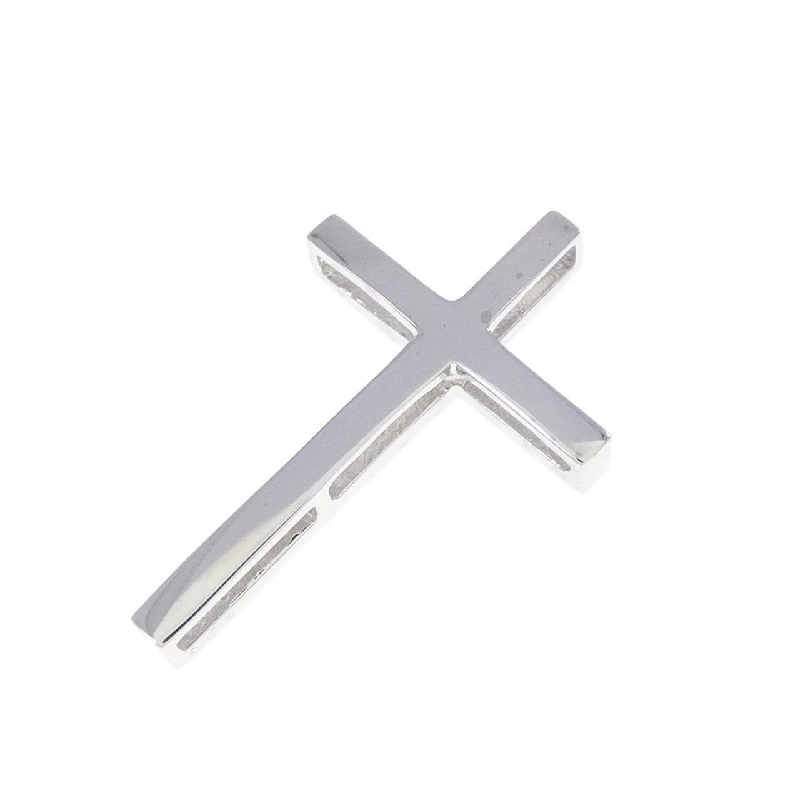 K18WG Mặt dây chuyền hình chữ thập - Hàng hiệu Chính hãng 862768