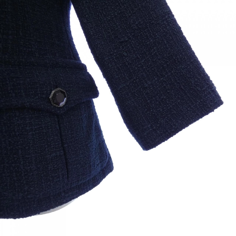 【Khuyến mãi】Áo khoác không cổ CHANEL 641176